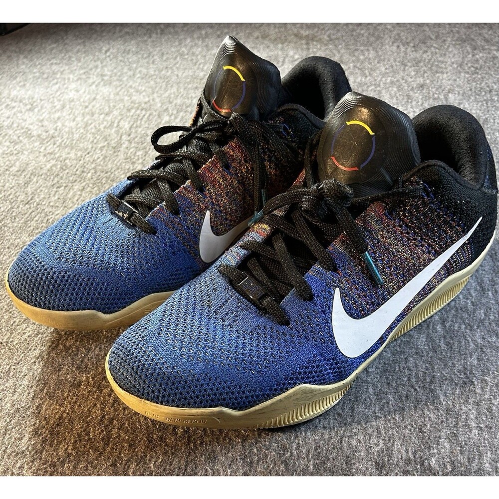 Size 11 Nike Kobe 11 Signature Elite Low BHM 2015 Black History Month RARE Used